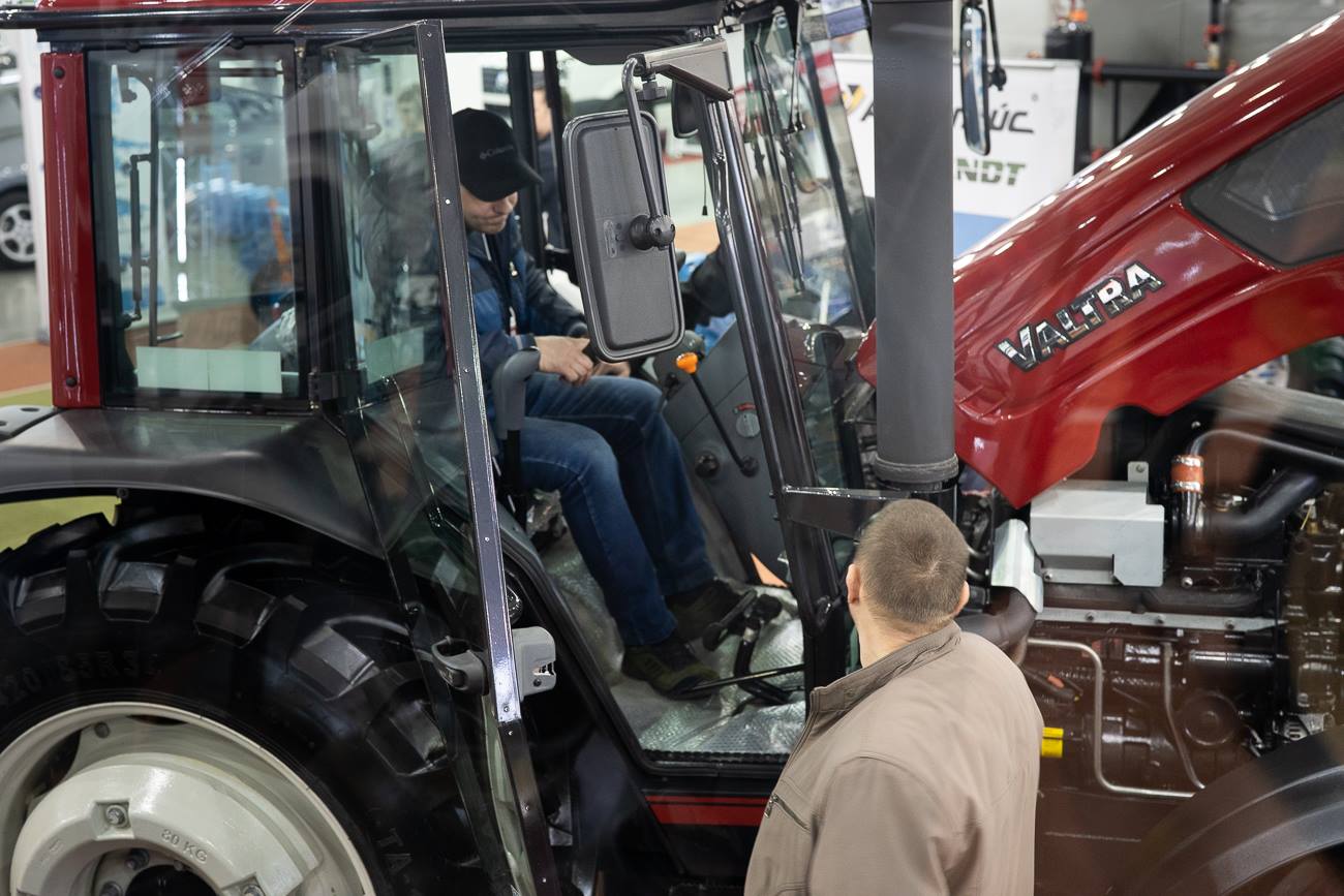 Valtra – трактор А95 на выставке АгроТехСервис 2019, Агроспейс